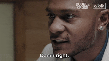 Double Cross Thats Right GIF by ALLBLK Double Cross Thats Right GIF by ALLBLK