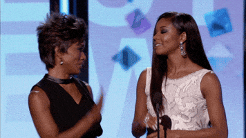 High Five Angela Bassett GIF by BET Awards High Five Angela Bassett GIF by BET Awards