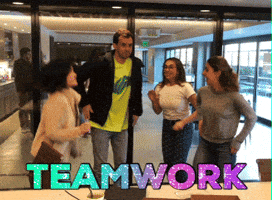 high five team work GIF high five team work GIF