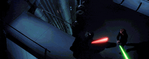 light sabers fight GIF by Star Wars light sabers fight GIF by Star Wars